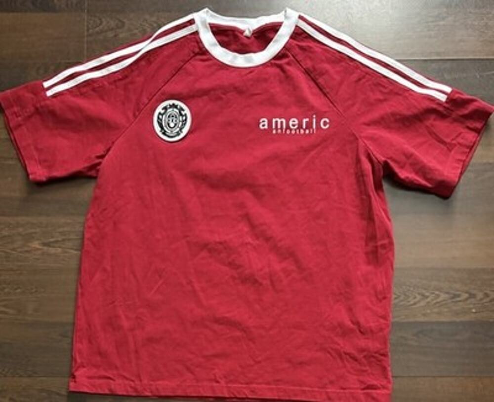 American Football Band LP4 Red Soccer Jersey Shirt XL